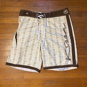 Kirra Mens Board Shorts Swim Trunks Size 32